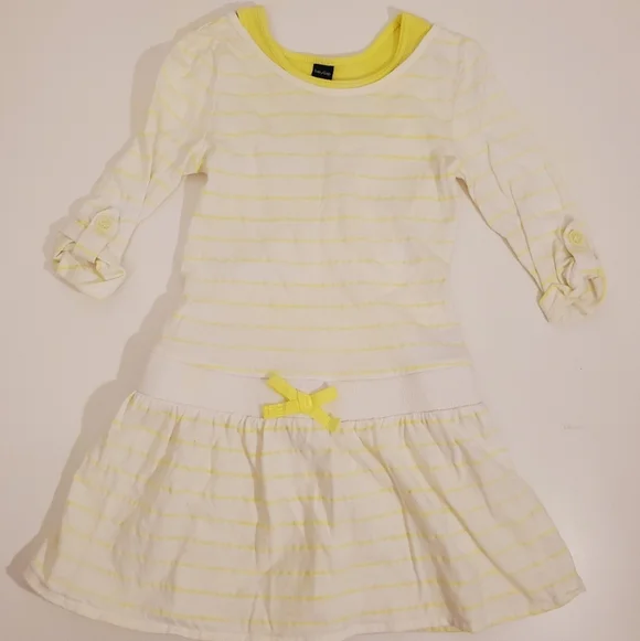 Baby Gap Adorable Yellow Striped Dress 3T