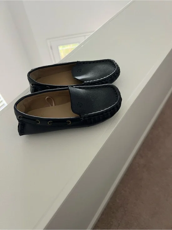 Janie and Jack Navy Kids Moccasin Loafers
