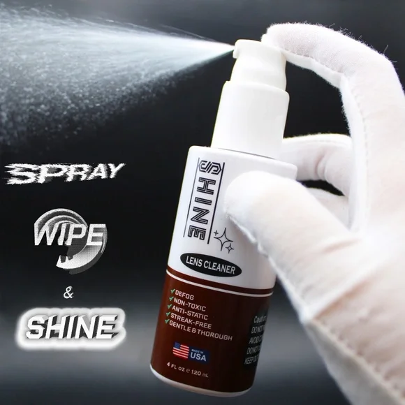 🛢️SHINE 8.5oz Spray Liquid Lens Cleaner