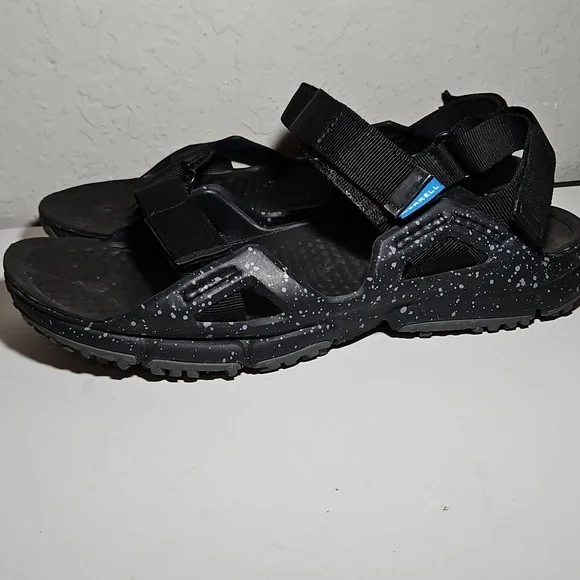 Merrell Mens Hydrotrekker Performance Sport Sandals, Size 10, Black