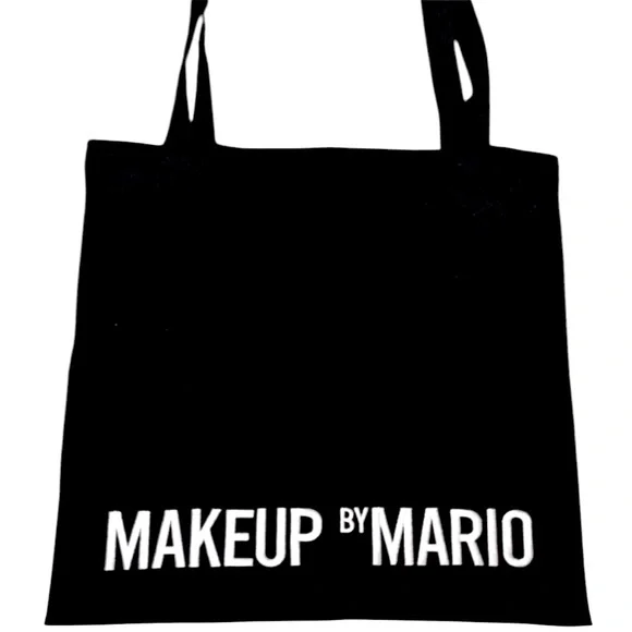 Makeup by Mario💄Signature B&W Logo Makeup Carryall Limited Edition Tote Bag