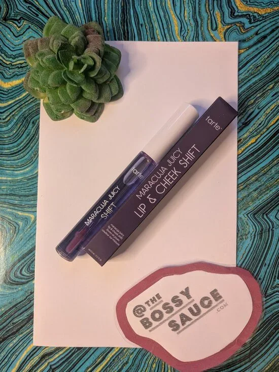 🌸 Tarte Maracuja Juicy Lip & Cheek Shift in Grape NIB