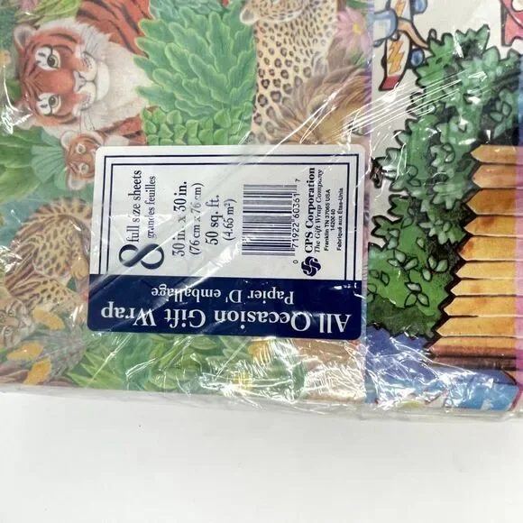 CPS Corporation Wrapping Paper 1980s Package