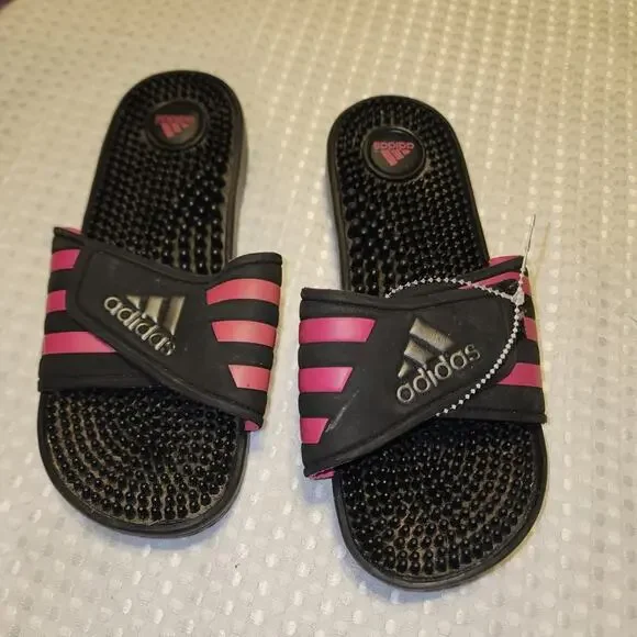 ADIDAS EUC MENS SIZE 6 SLIPON SANDALS