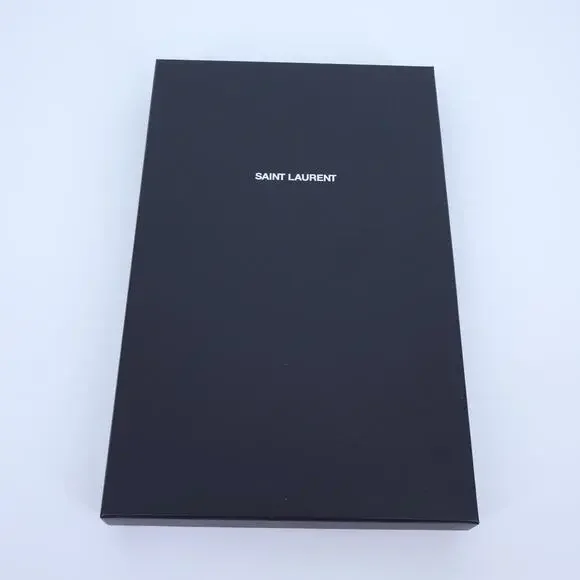 SAINT LAURENT Black and White Gift Box 7x11.5x1.25