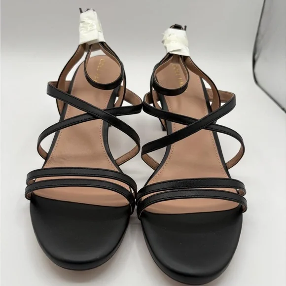New Cole Haan Addie strap black heels women’s size 9