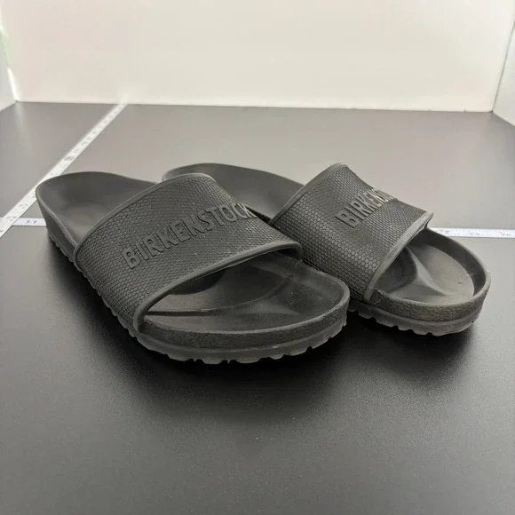 Birkenstock Unisex Barbados EVA Slide Sandals 39 Black Waterproof Sport Slides