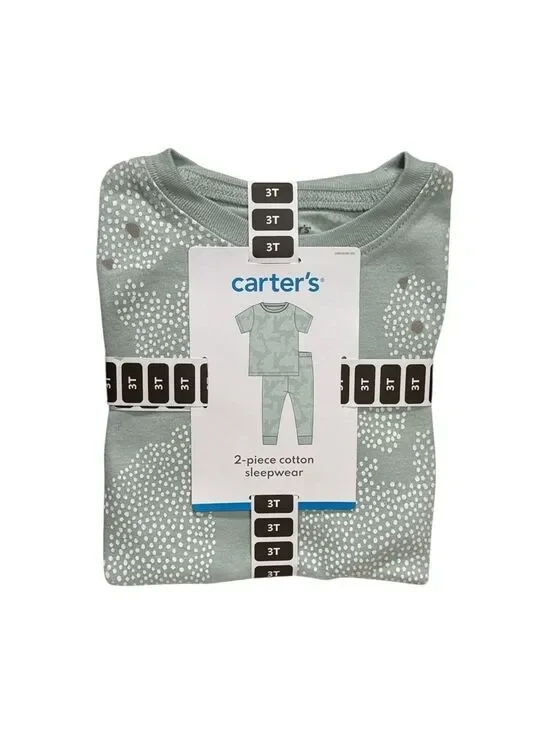 Carter's Sage Green Sleepwear Set - Size 3T
