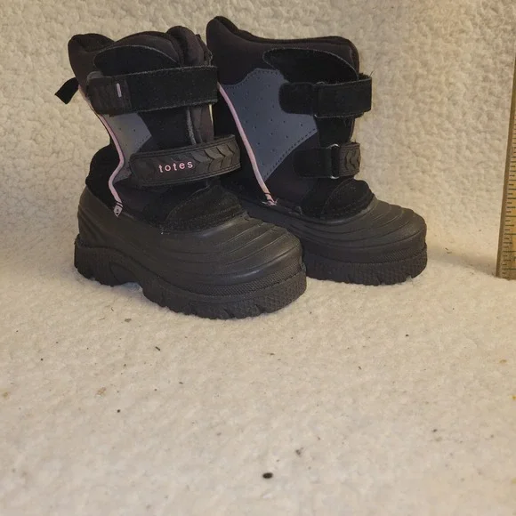 Totes Kids Toddler Girl Rain Boots‎ Size 6M