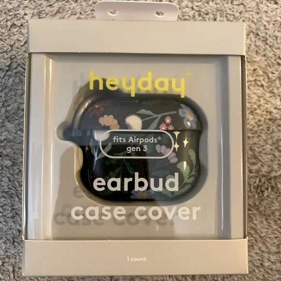 Heyday blue floral AirPod case cover