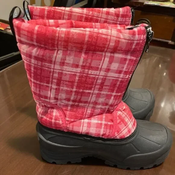 NORTHSIDE FROSTY INSULATED WINTER SNOW BOOTS - BIG GIRLS / SZ 4. NWOT