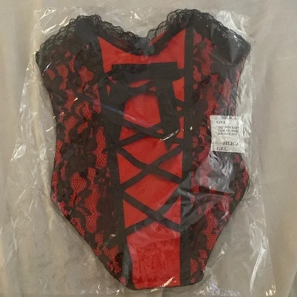(3) Corset shaped Gift bags!  Never opened Pink, purple and red