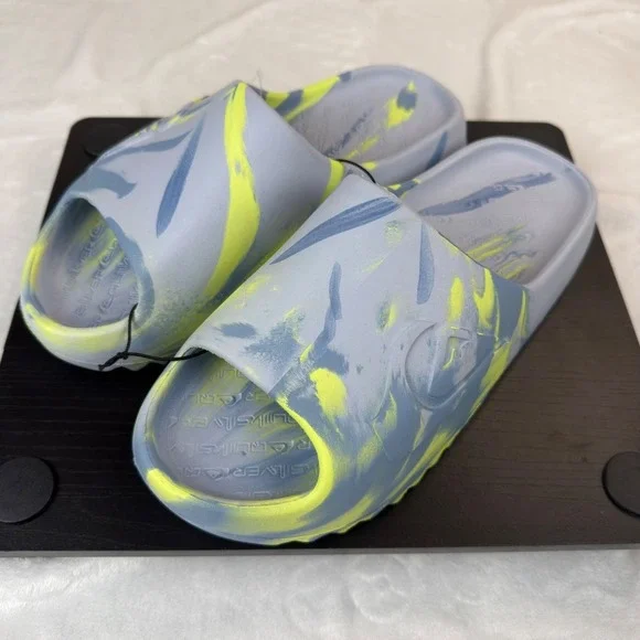 Quiksilver Cloudbreak Tie-Dye Slide Sandals Comfort Cushioned Beach Mens 13 New