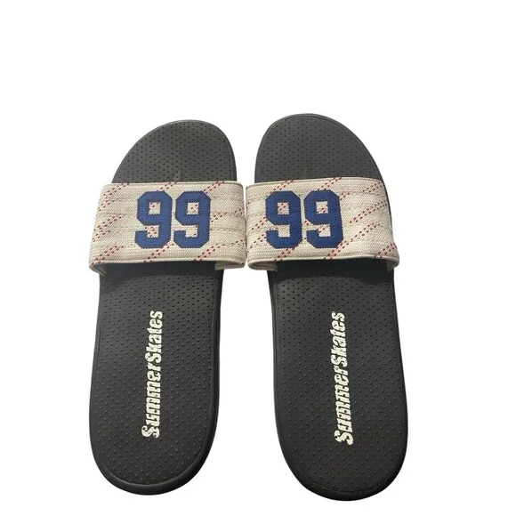SUMMER SKATES SLIDES SIZE XL WHITE RED #99