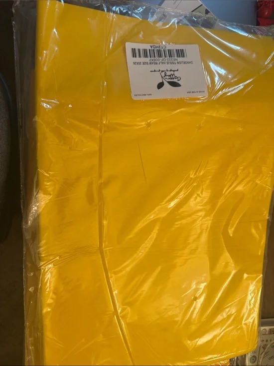 Half ream 20x26” dandelion tissue