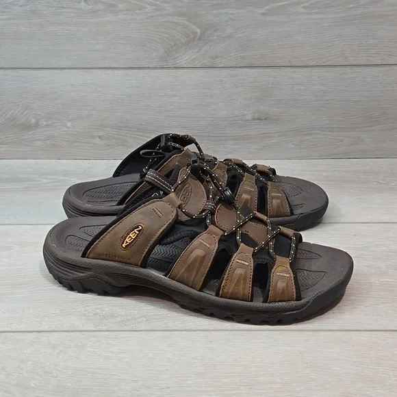 Keen Mens Leather Sandals shoes sz 9.5