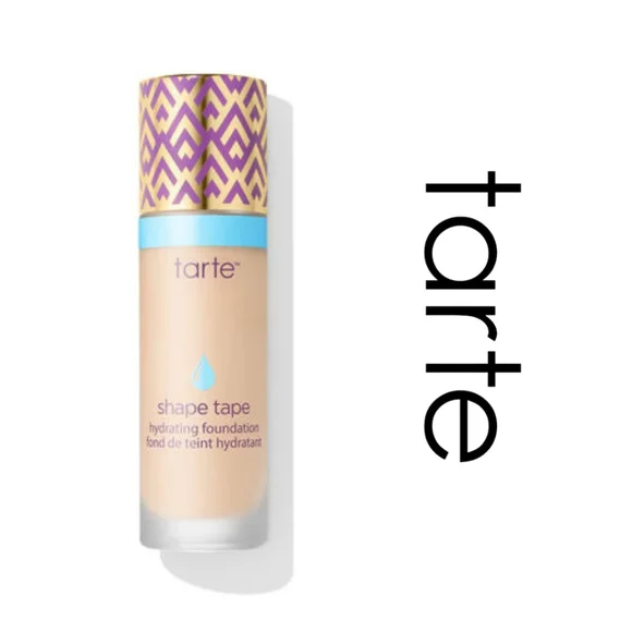 New! TARTE- SHAPE TAPE HYDRATING FOUNDATION- Porcelain Beige
