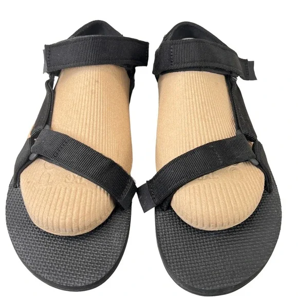 Teva‎ Original Universal Sport Sandals Black 11 Adjustable Straps Hiking Outdoor