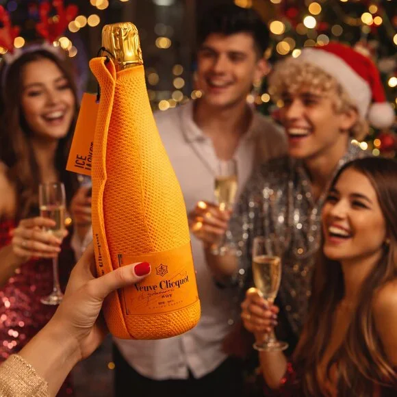 VEUVE CLICQUOT ISOTHERMAL BRUT CHAMPAGNE ICE JACKET - SPECIAL EDITION
