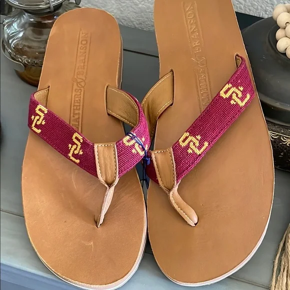 New authentic USC Trojan sandle/shower shoes