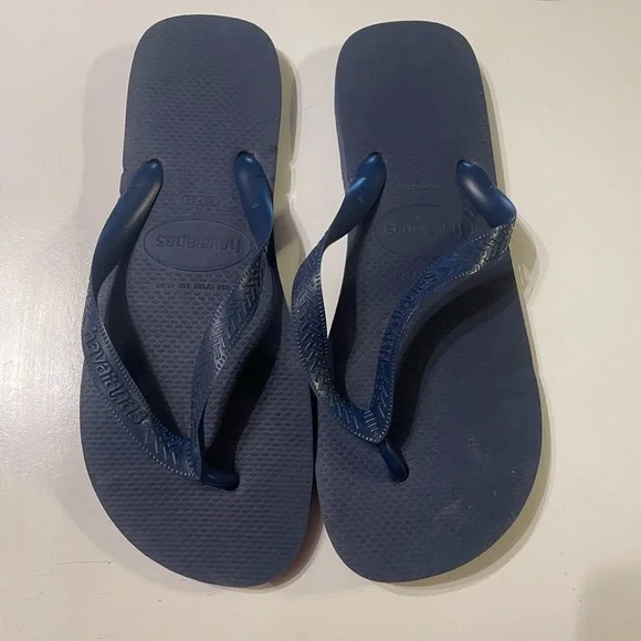 Havaianas Men’s Navy Blue Size 11 Flip Flops