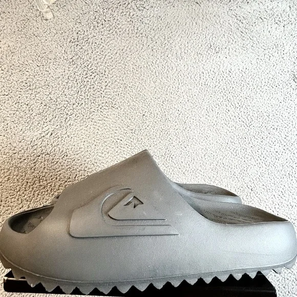 Quiksilver Men's Cloudbreak Comfort Slides Sandals - Size 10 Gray