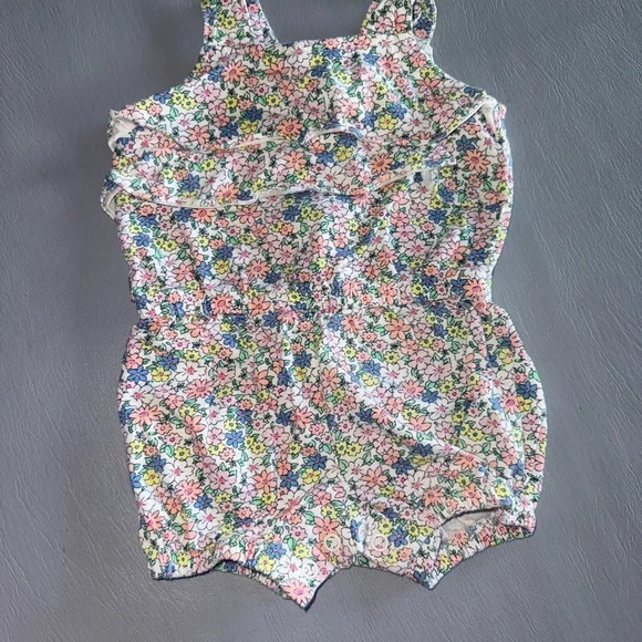 Carter's Pastel‎ Floral Romper