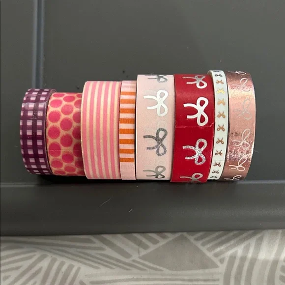 Colorful Patterned Washi Tape Set