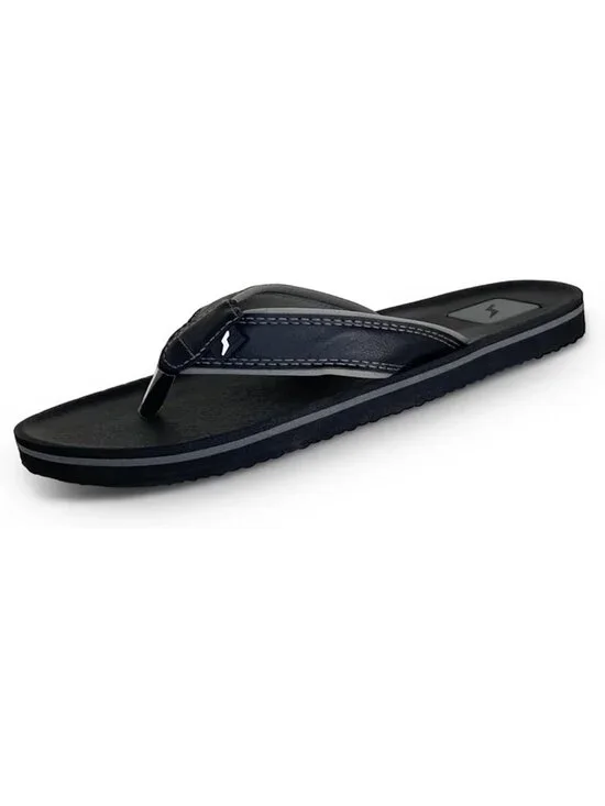 Norty Thong Men's Black Blue Footwear For Summer Comfortable Sandals Casual