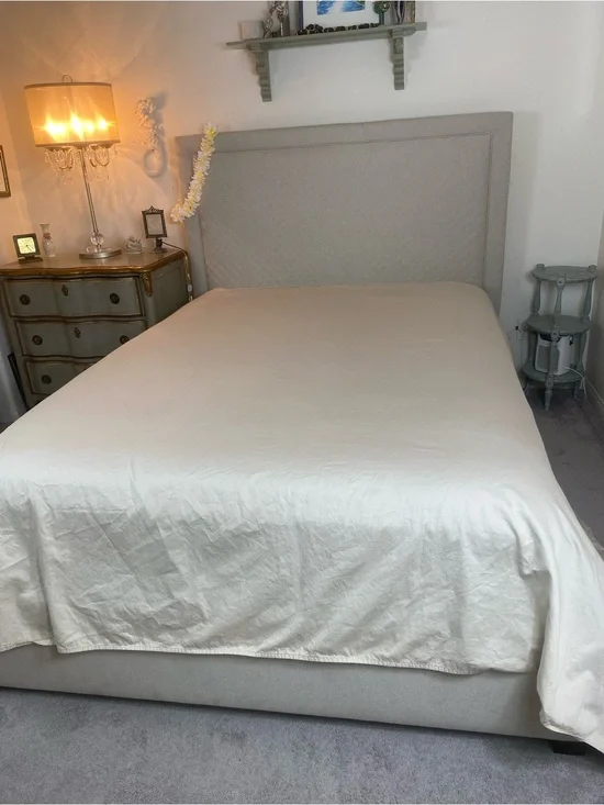 Luxury Cream Sheet Soft Neutral Bedding by Heartland cotton