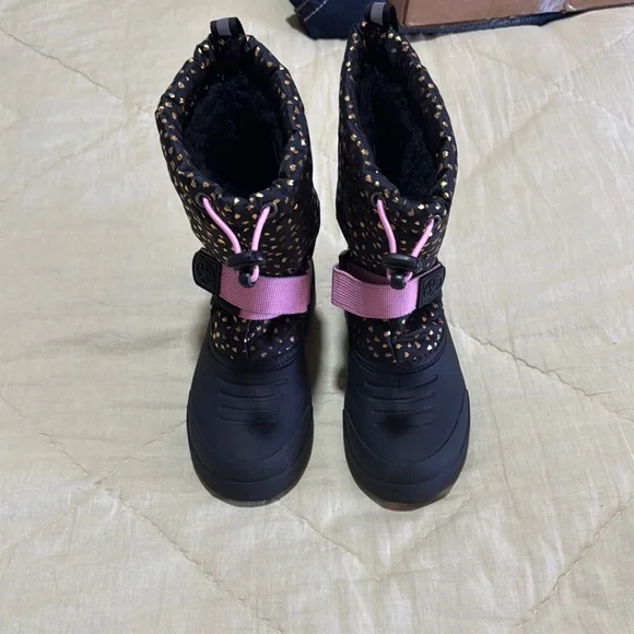 Northside Black Boots with Gold Speckles