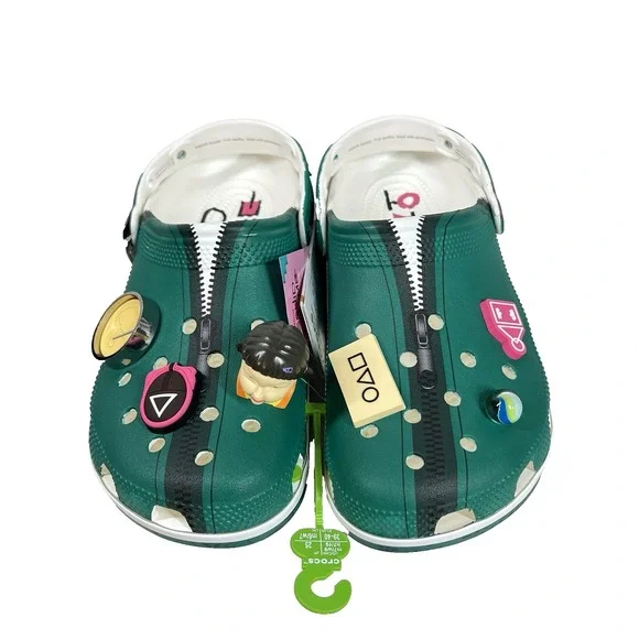Crocs x Squid Game Classic Clog Mens 7 Women 9‎ Green Shoes Young-hee