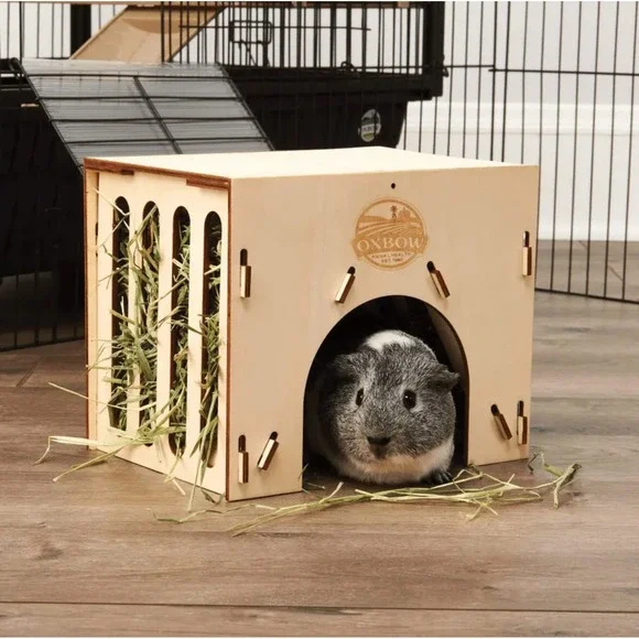NEW! Oxbow Enriched Life Hay House for Bunny Rabbits, Guinea Pigs, Chinchillas