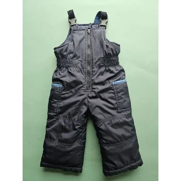 Carters Childrens 12 Months Blue Snow Bib