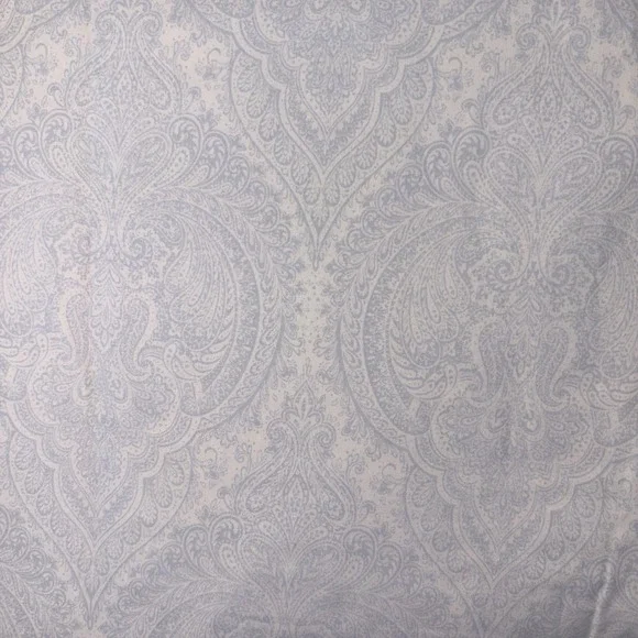 LAUREN Ralph Lauren NEW‎ paisley light blue  Floral FLAT SHEET Size FULL