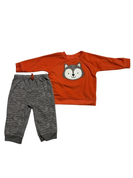 Carter's Baby Boy Cozy Outfit Set Size 6-9 Months
