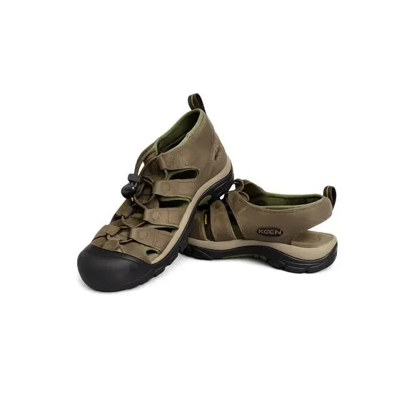 Keen Newport Leather Sandals Mens 10 Green Closed Toe Outdoor