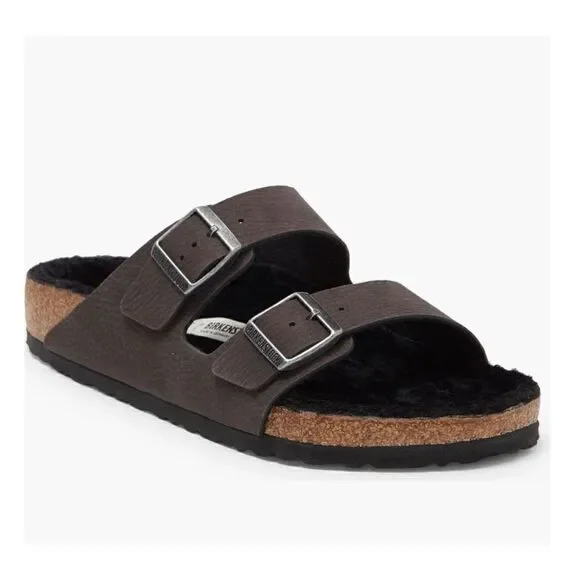 Birkenstock | Arizona Shearling Slide Sandals