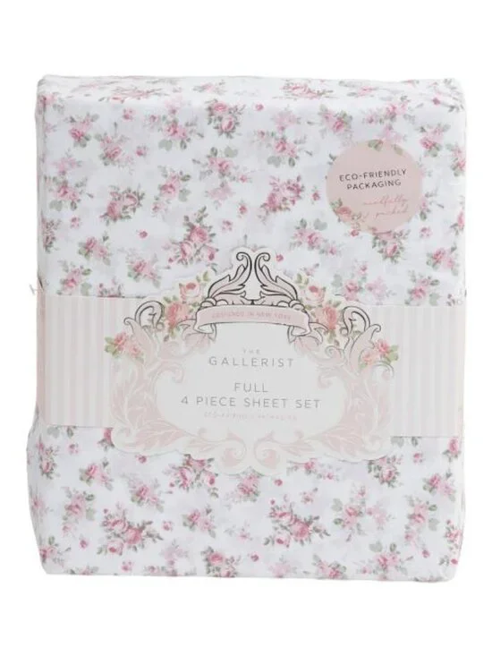 ENVOGUE Floral Sheet Set
