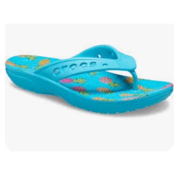 Crocs Men's Baya II Graphic Flip Flops