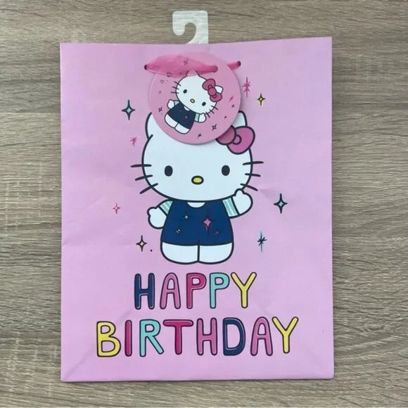 Hello Kitty Birthday Gift Bag NEW