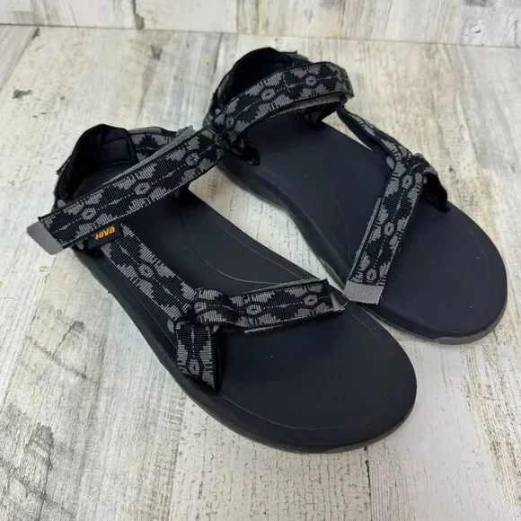 Teva Original Universal Sandals Mens 7 Black Outdoor Casual Shoe Strappy