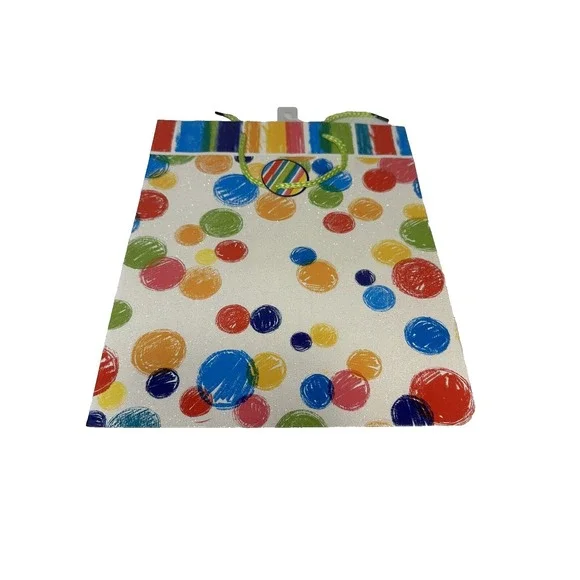 VOILA gift bag party bag BIRTHDAY approximately 5X10 inch 12 inches tall