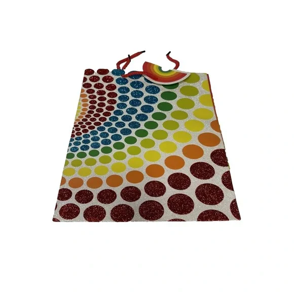 VOILA gift bag party bag BIRTHDAY approximately  5 X 10 inch 12 inches tall