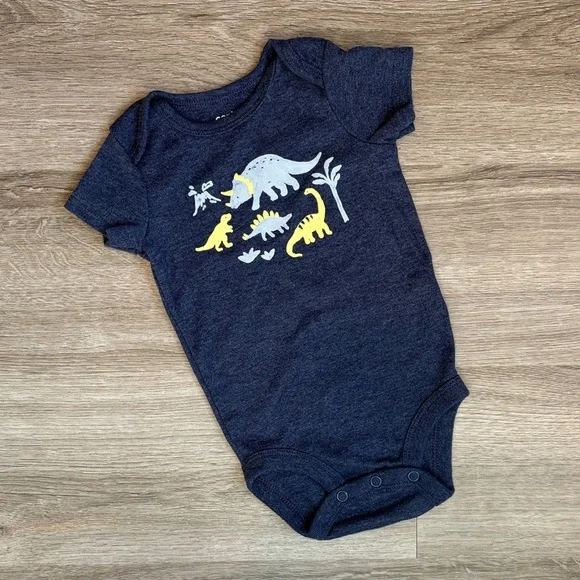 Carter's baby boys dinosaur print bodysuit