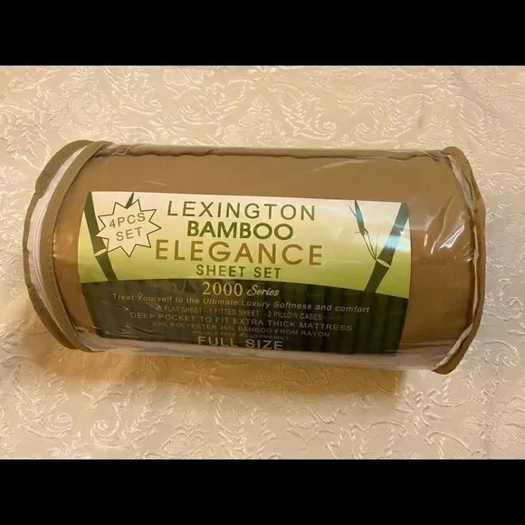 Lexington Bamboo 4 PCS sheet set 2000 series Full