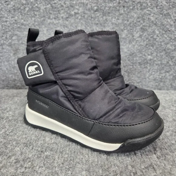 Sorel‎ Whitney II Plus Snow Winter Waterproof Boots Toddler Black Size 11
