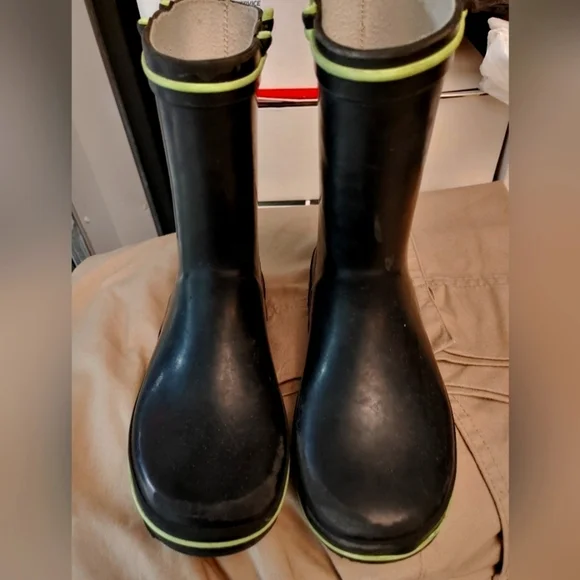 Children Biys Girls Kids Rubber Rain/Snow Boots SIZE 8