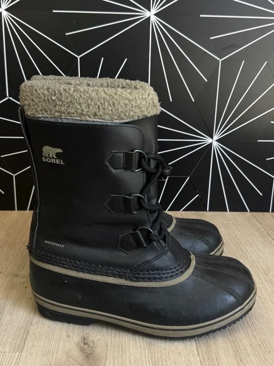 SOREL Youth Yoot Pac Nylon Waterproof Winter Snow Boots