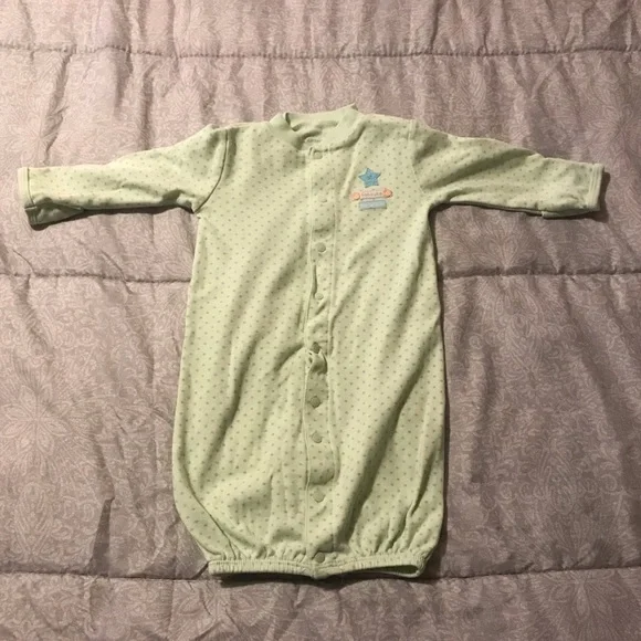 Carter’s Mint Green Infant Baby Sleep Sack 3 Months